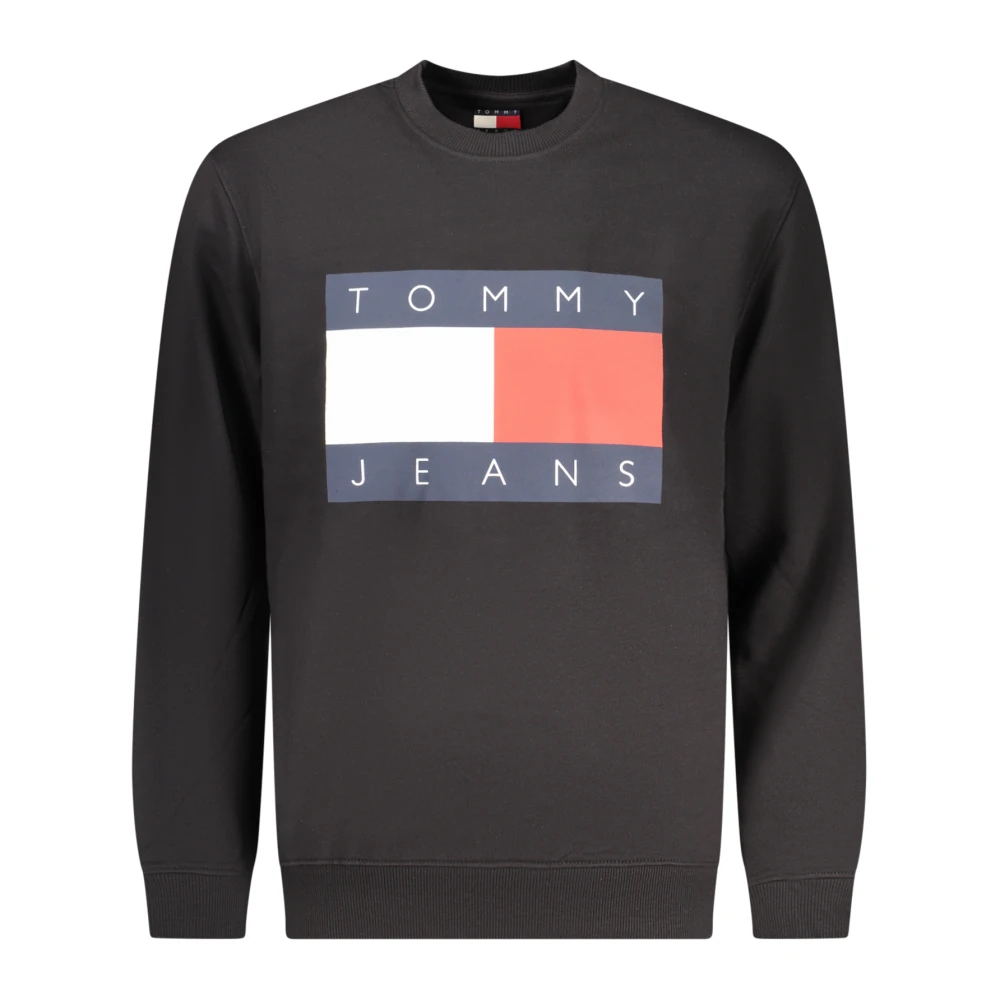 Tommy Hilfiger Men's Black Long-Sleeved Sweatshirt