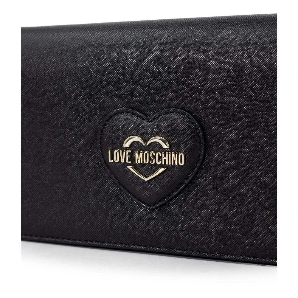 Love Moschino Saffiano Dames Tas Black Dames