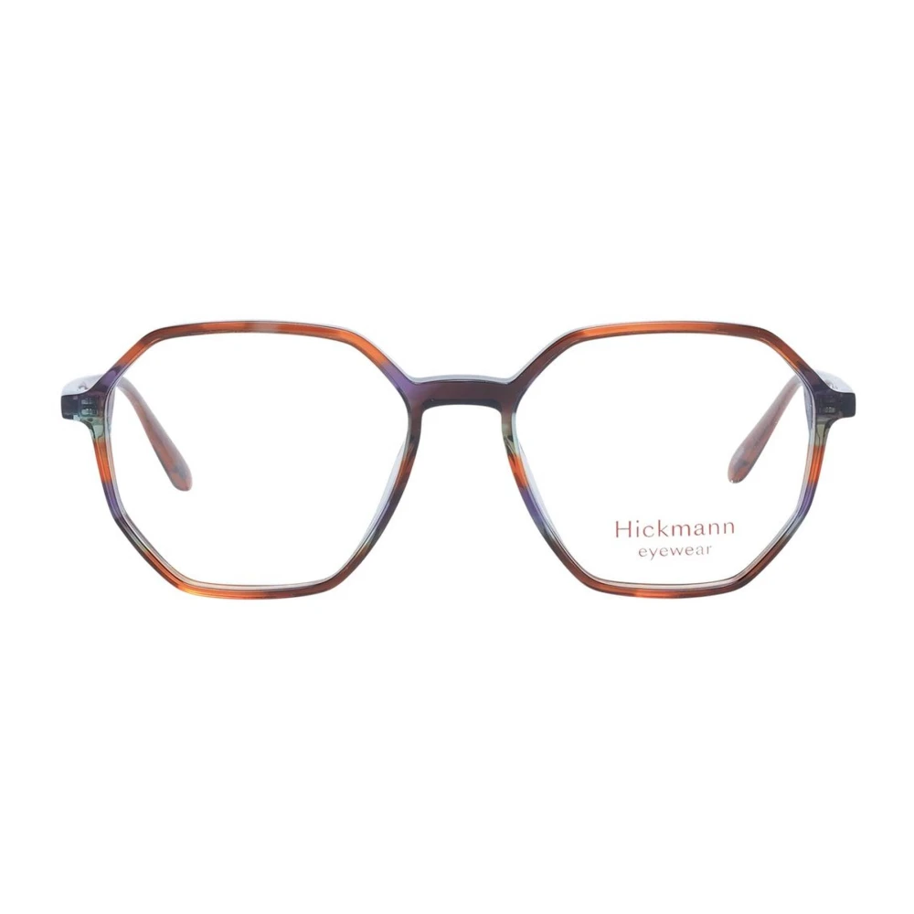 Ana Hickmann Bruine Vierkante Acetaat Optische Frames voor Vrouwen Brown Dames