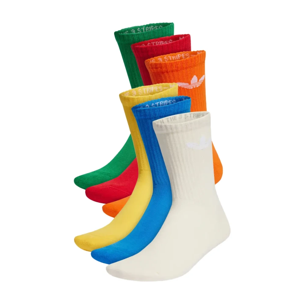Adidas Trefoil Cushion Crew Socks Multicolor Unisex