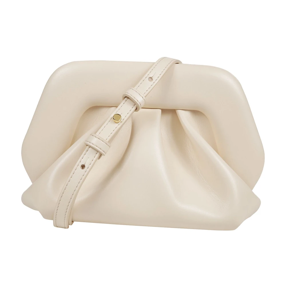 THEMOIRè Stijlvolle Clutch Tas voor Vrouwen Beige Dames