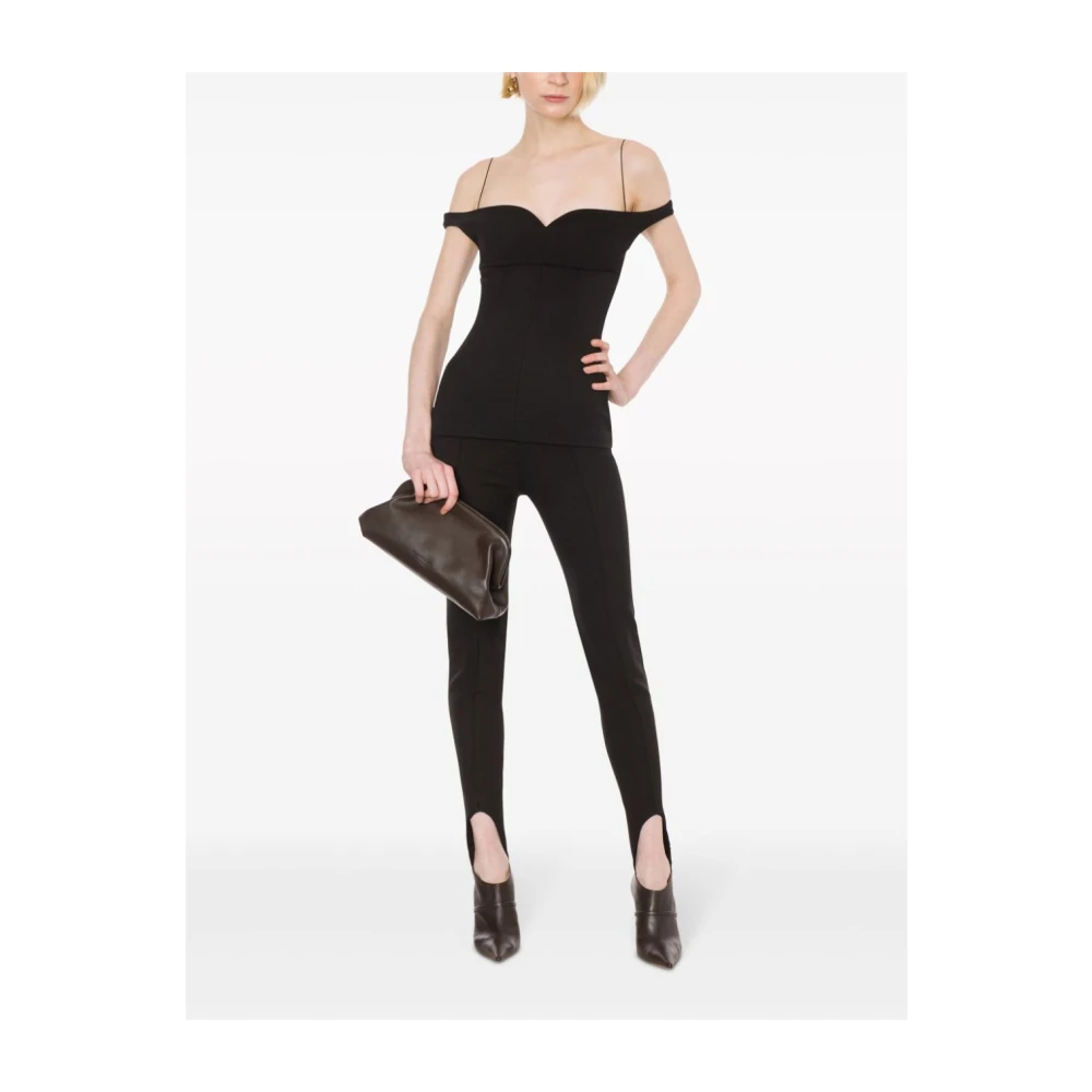 Philosophy di Lorenzo Serafini Zwarte Top door Lorenzo Serafini Black Dames