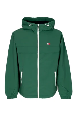 Grön Windbreaker med Dragkedja