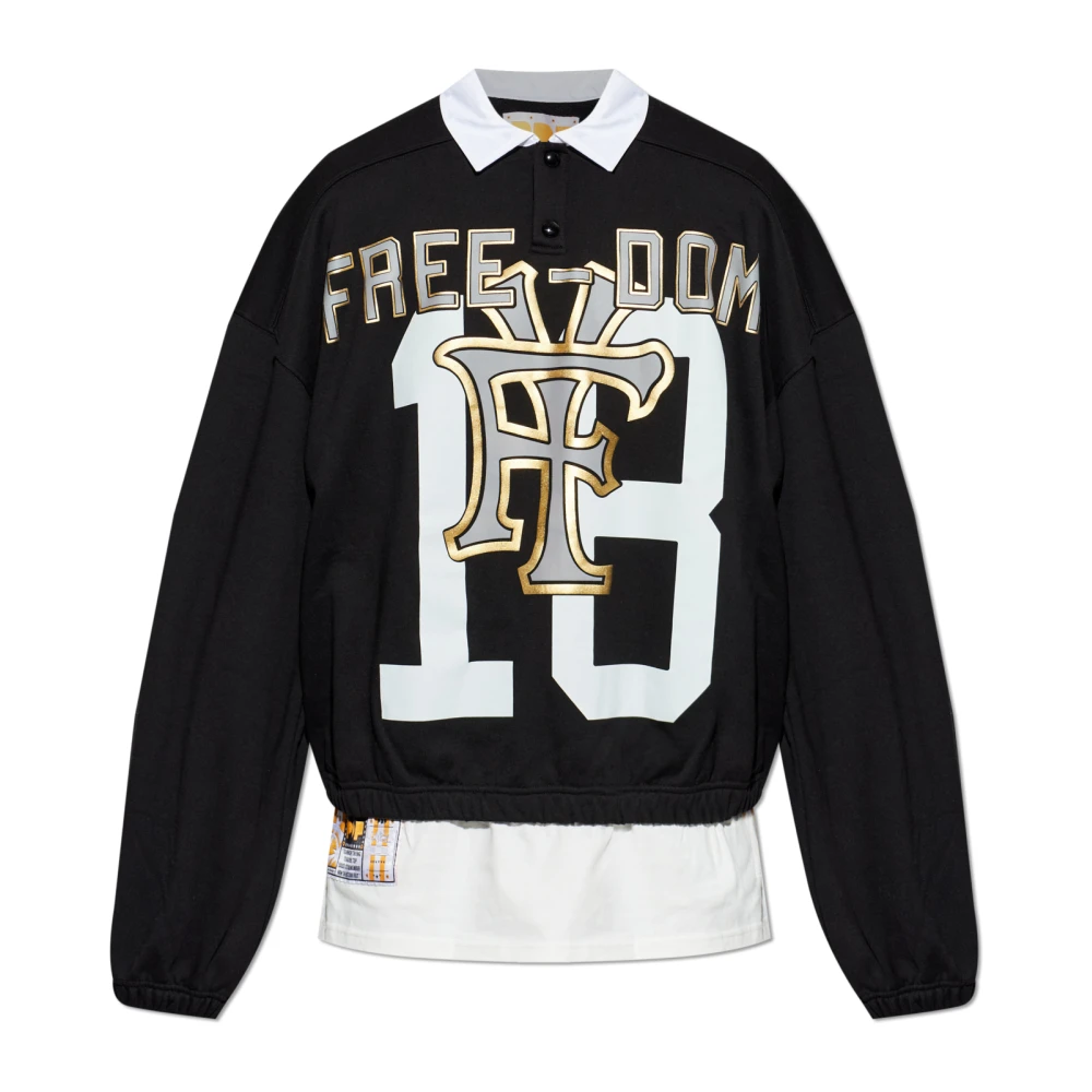 Pdf Men's Black Sweatshirts, S, Graphic-Print Cotton Sweatshirt