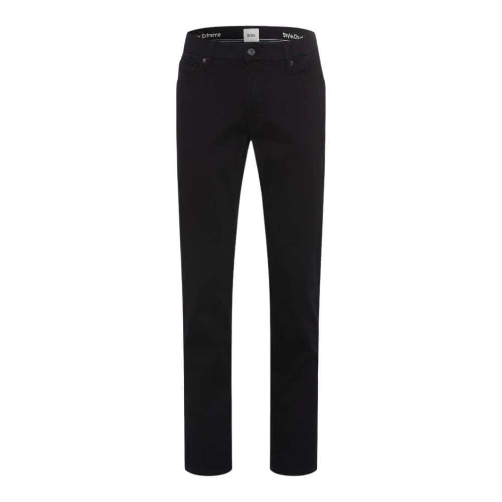 Brax Men's Black Slim-Fit Trousers,, Modern Sportive Trousers W34 L32