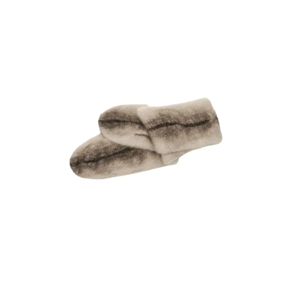 Twinset Donna Stola In Faux Fur Animal Shade Casha/Brown U - Immagine 4