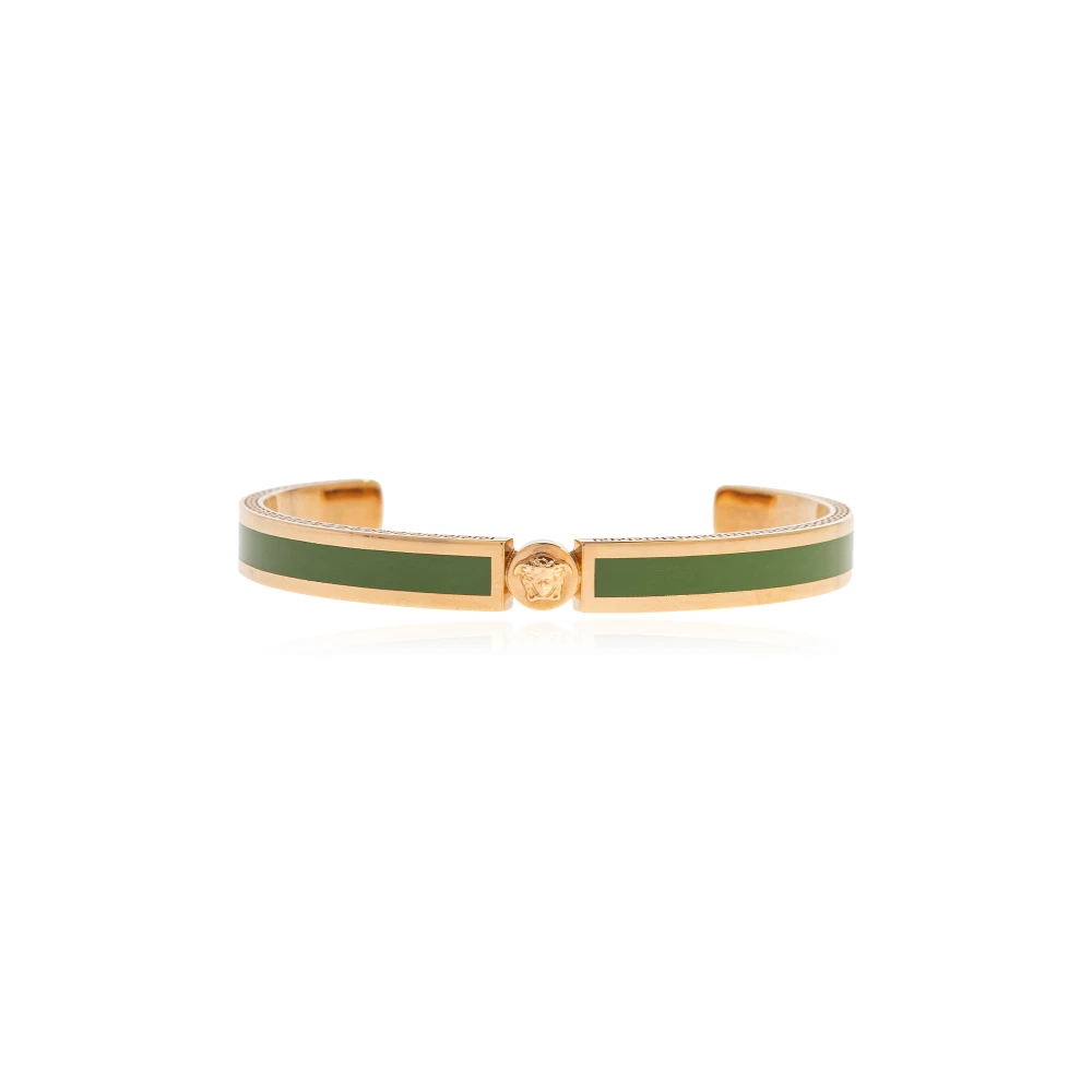 Versace Unisex Verde - Icon Cuff Bracelet - Accessories - Xl