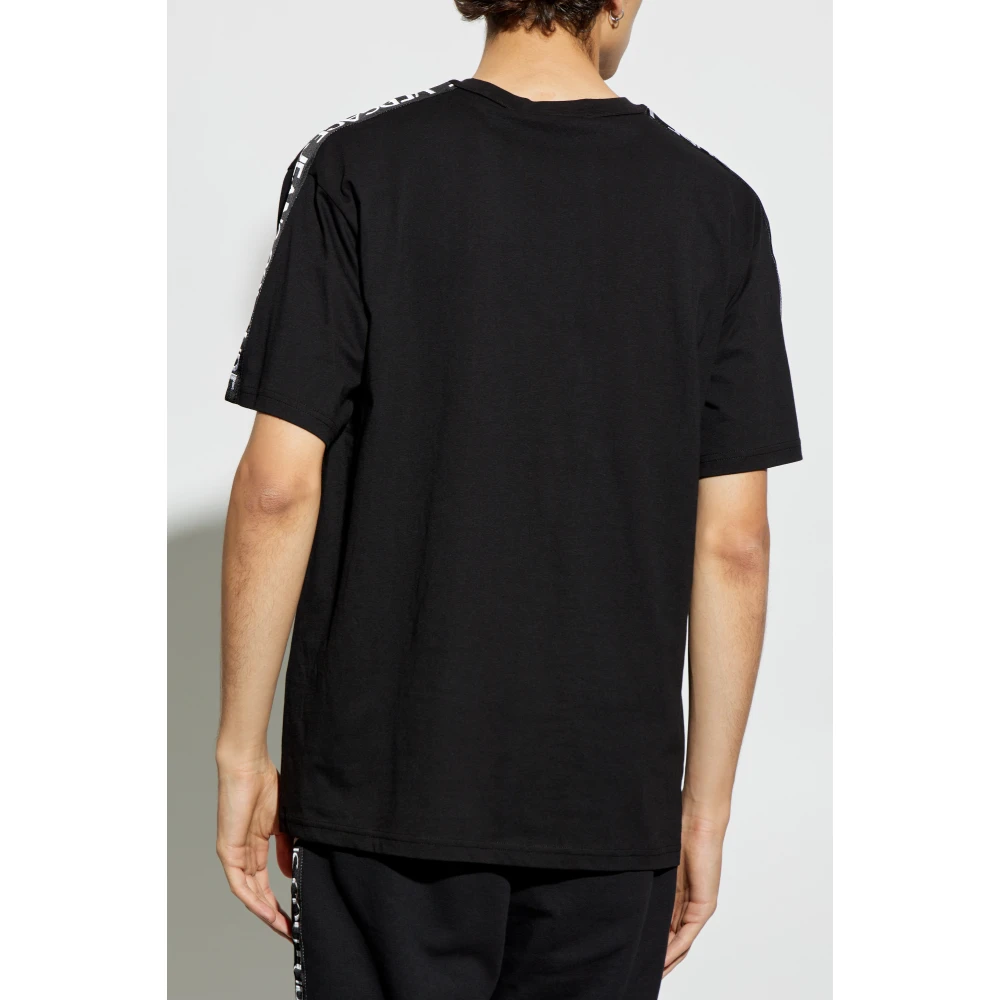 Versace Jeans Couture T-shirt met zak Black Heren