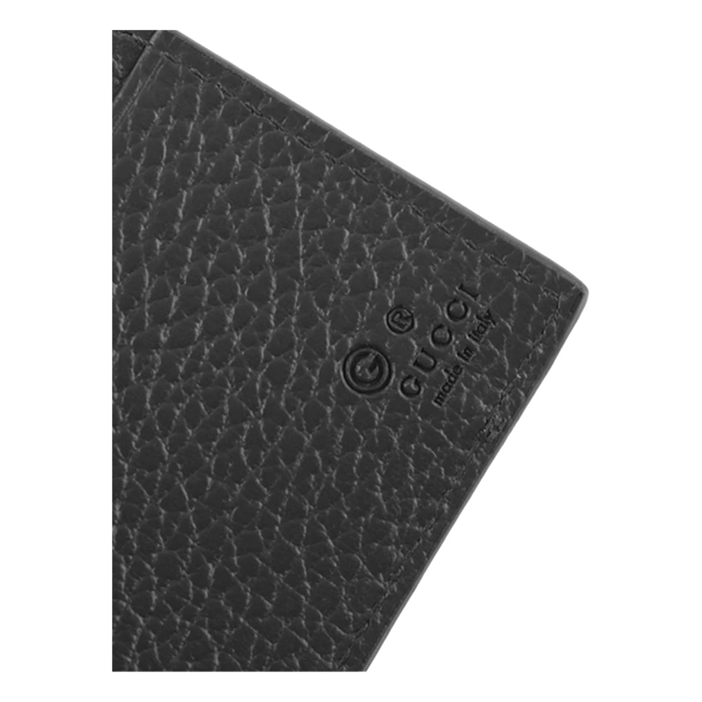 Gucci Horizontale Bifold Portemonnee Black Heren