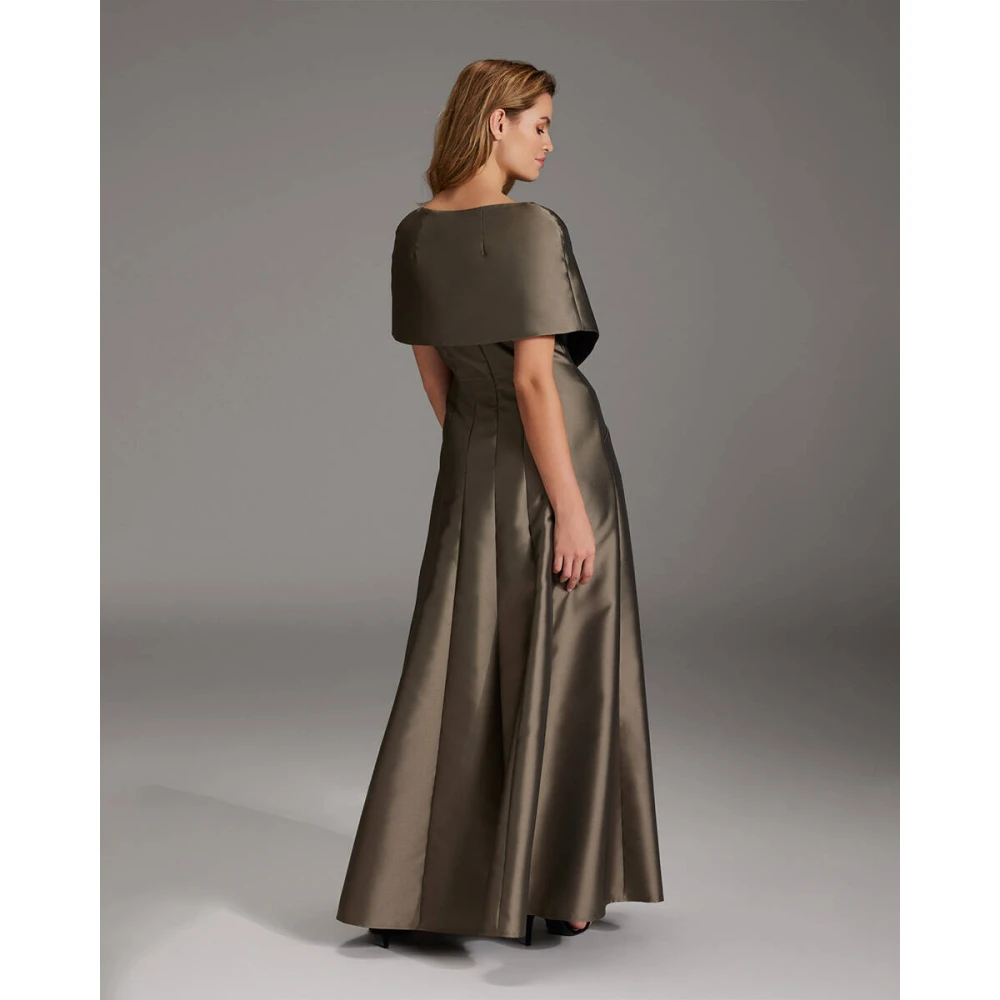 Swing Twill Shawl Brown Dames