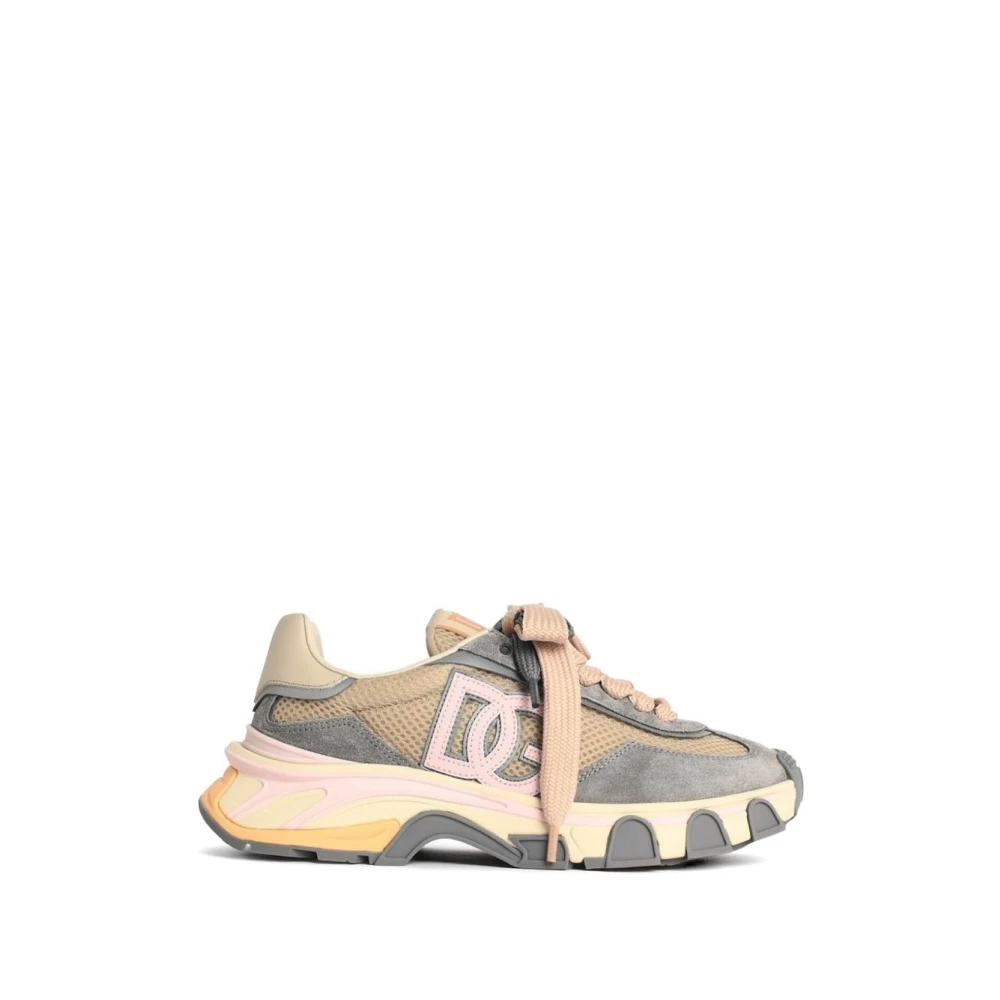 Dolce & Gabbana Country Road Fabric Sneakers Dames Schoenen Veelkleurig Multicolor