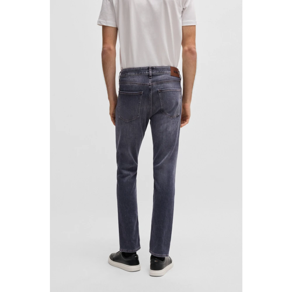 Hugo Boss Stijlvolle Jeans voor Mannen Gray Heren