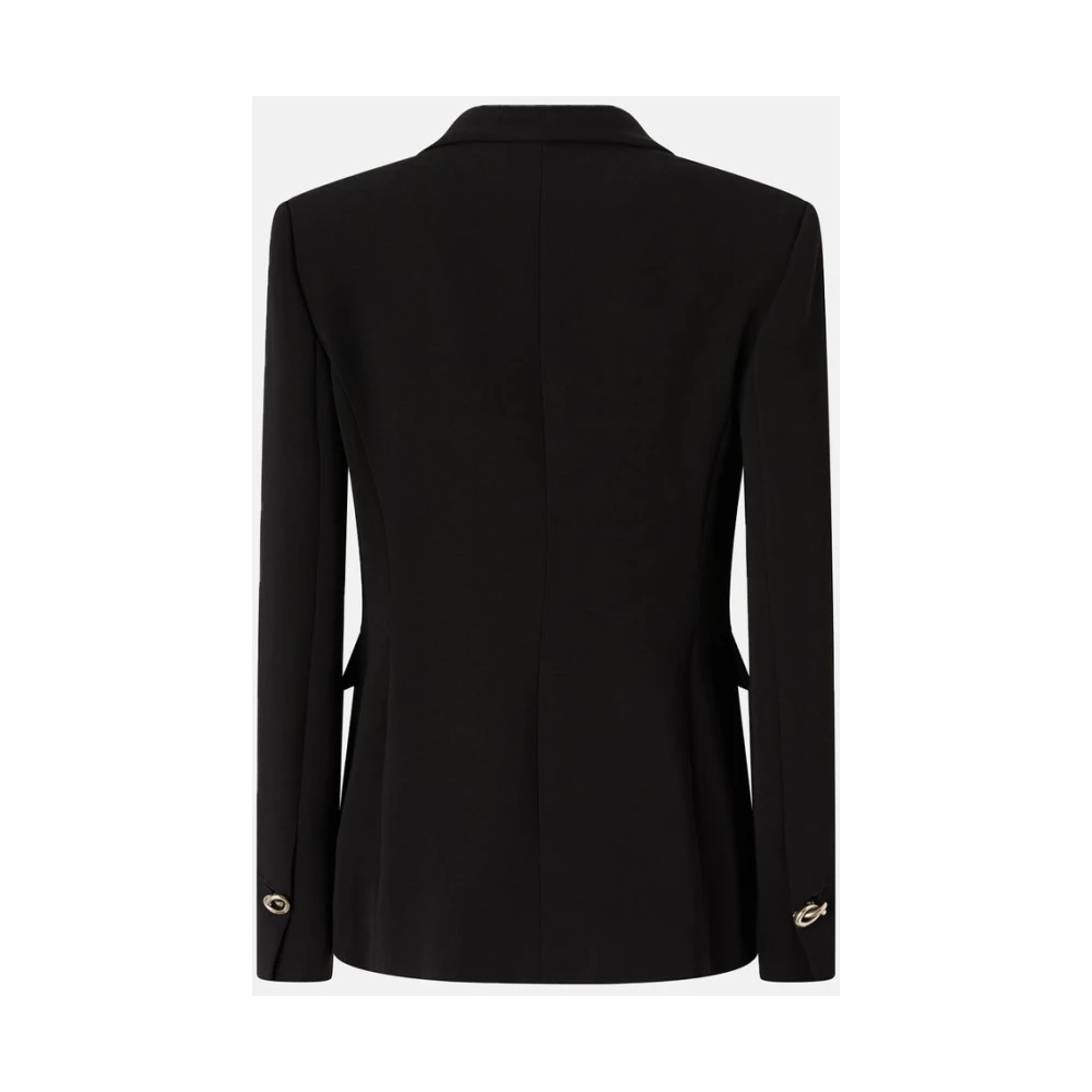 pinko Stijlvolle Jas voor Vrouwen Black Dames