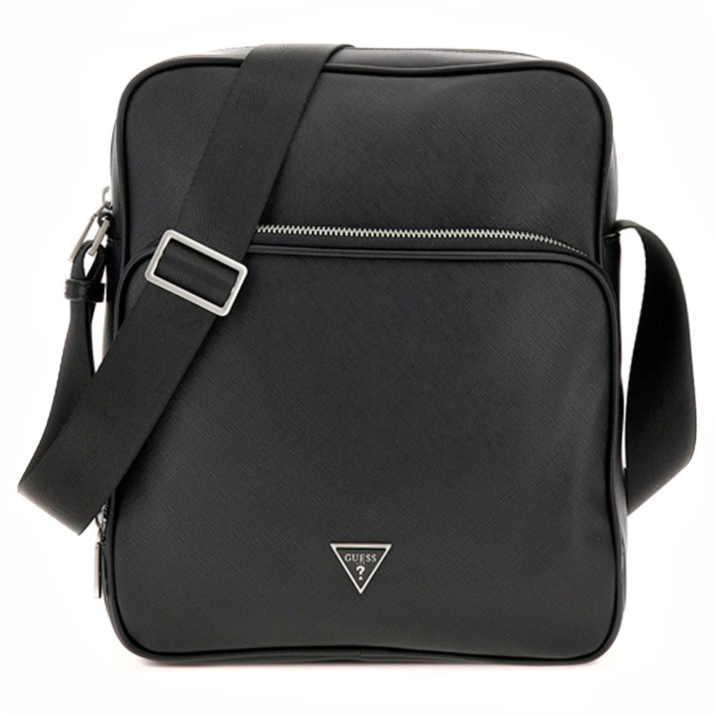 Guess Herr Svart Väskor One Size, Messenger Väska