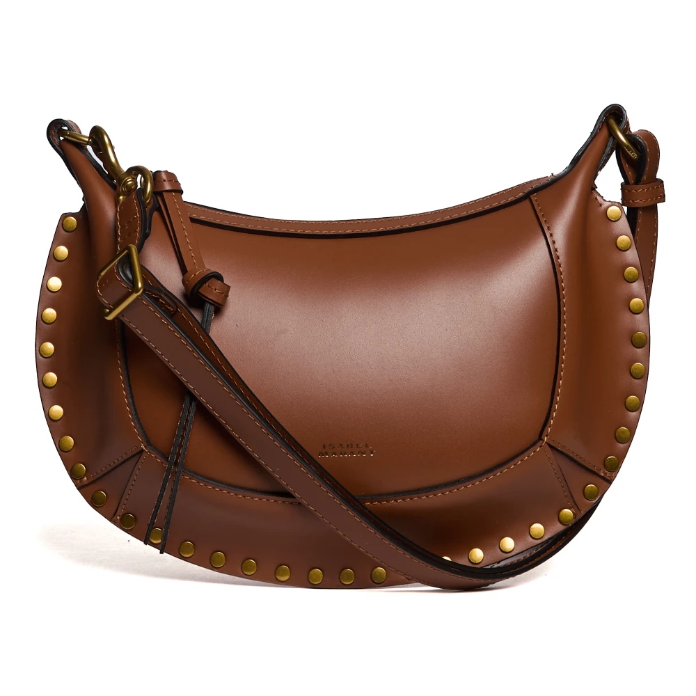 Isabel marant Moon Schoudertas in Cognac Brown Dames