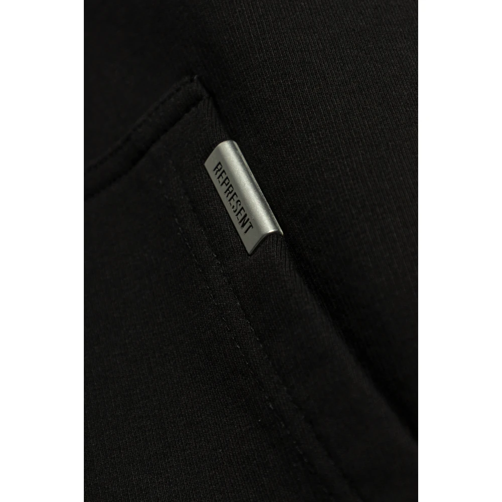 Represent Owners Club Script Hoodie Black Heren
