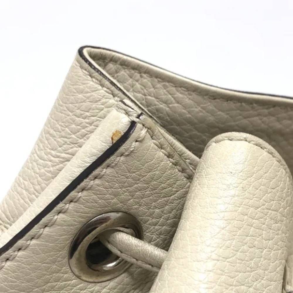 Gucci Vintage Pre-owned Canvas gucci-bags White Dames