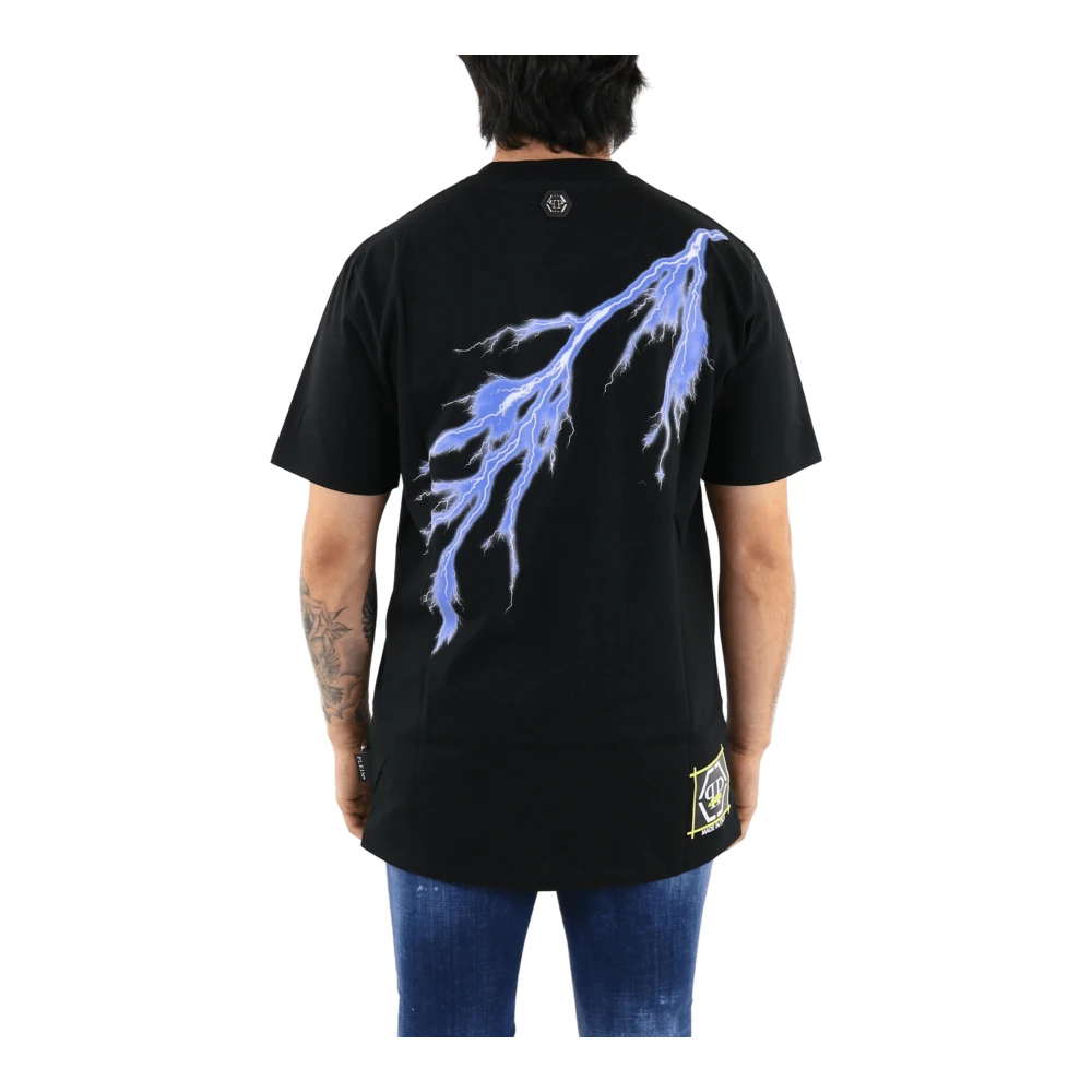 Philipp Plein Heren T-shirt Round Neck Black Heren