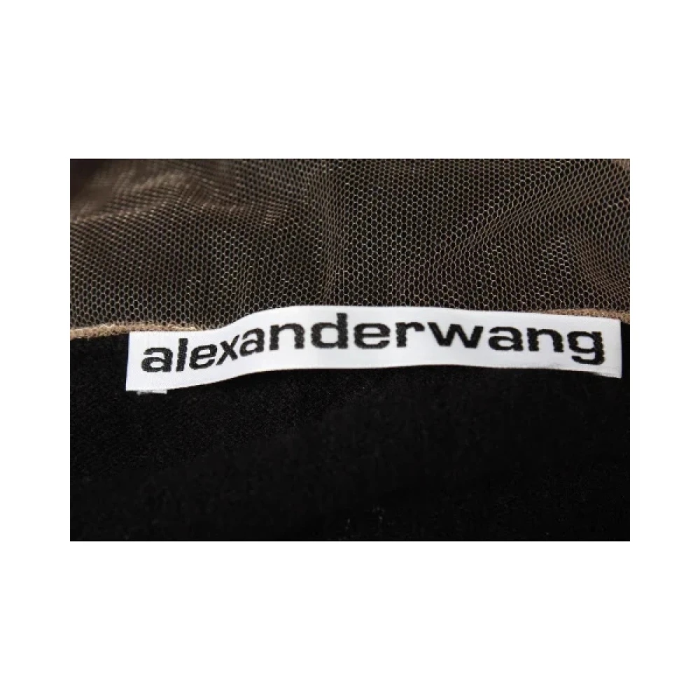 Alexander Wang Pre-owned Wool tops Black Dames