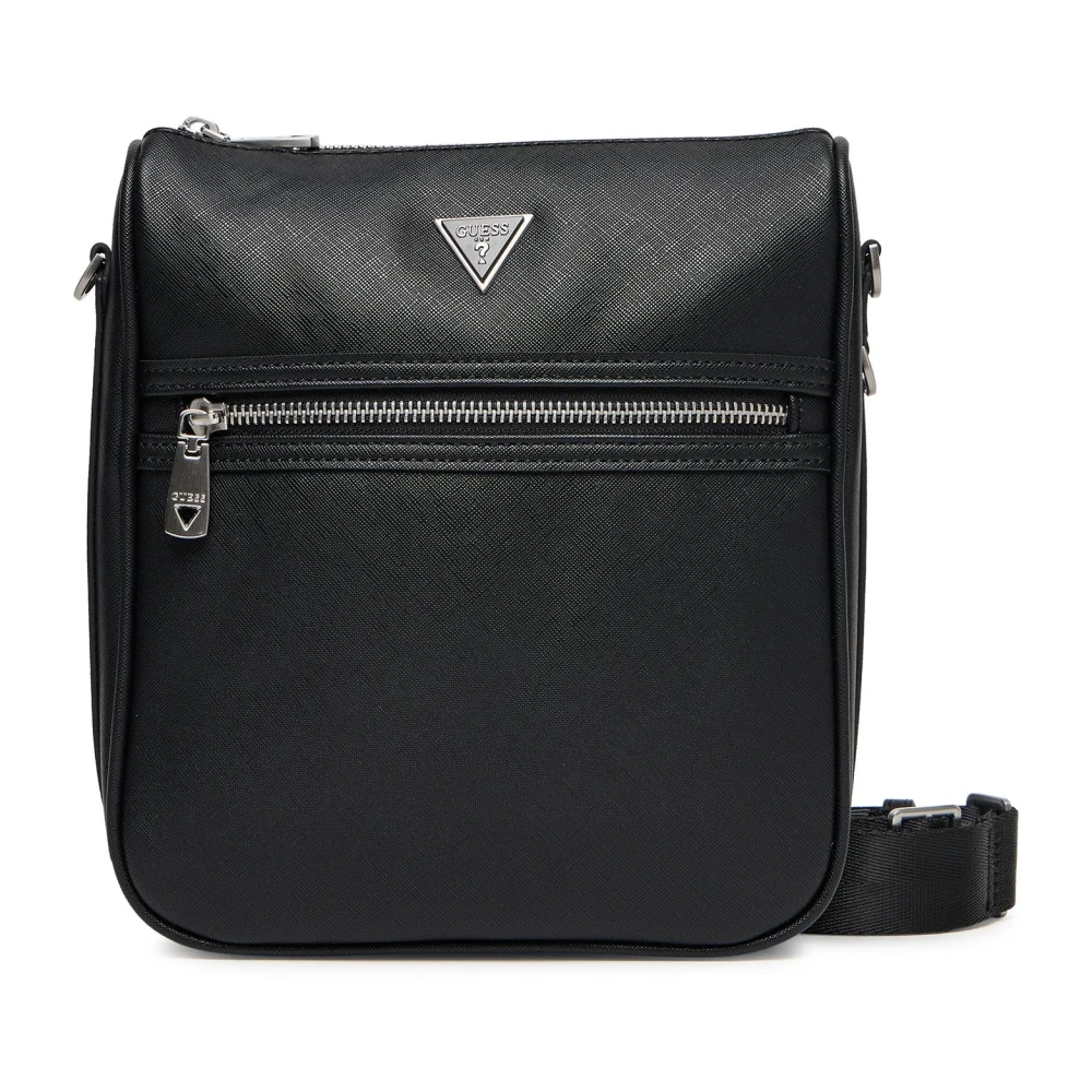 Guess Unisex Black Cross Body Bags, One Size, Compact Backpack Milano Style