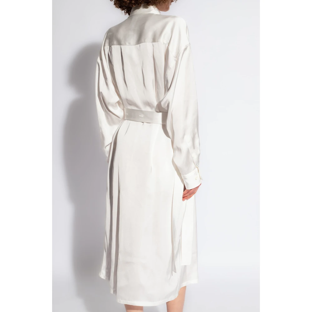 Fabiana Filippi Satijnen jurk White Dames