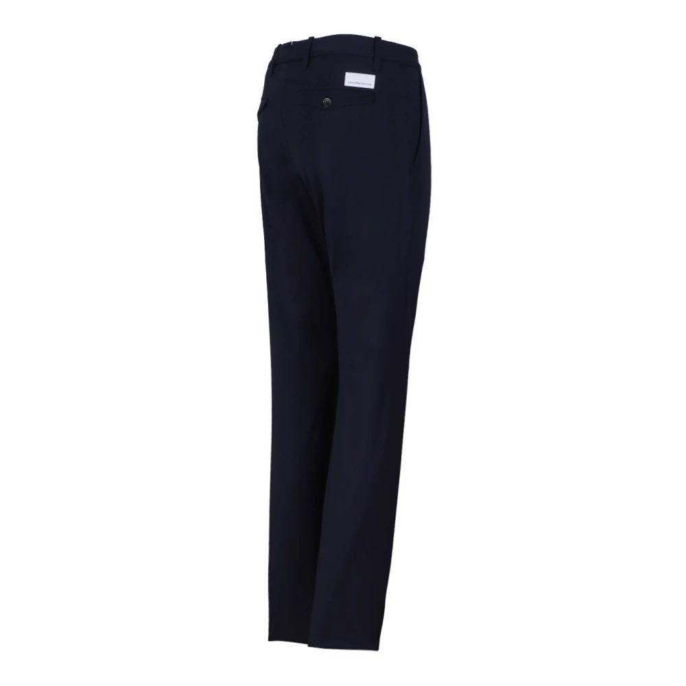 Nine In The Morning Navy Blauwe Chino Broek Blue Heren