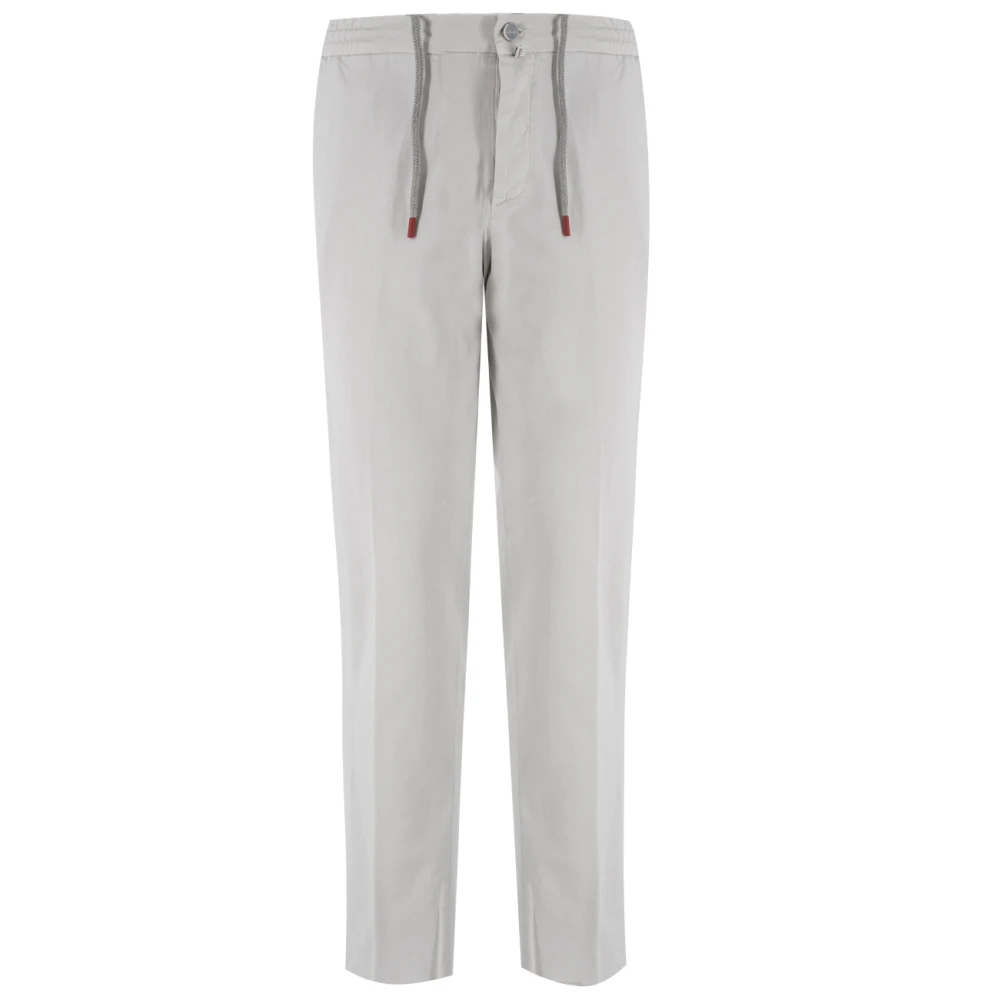 Trousers > Slim-fit Trousers - - Kiton - Modalova