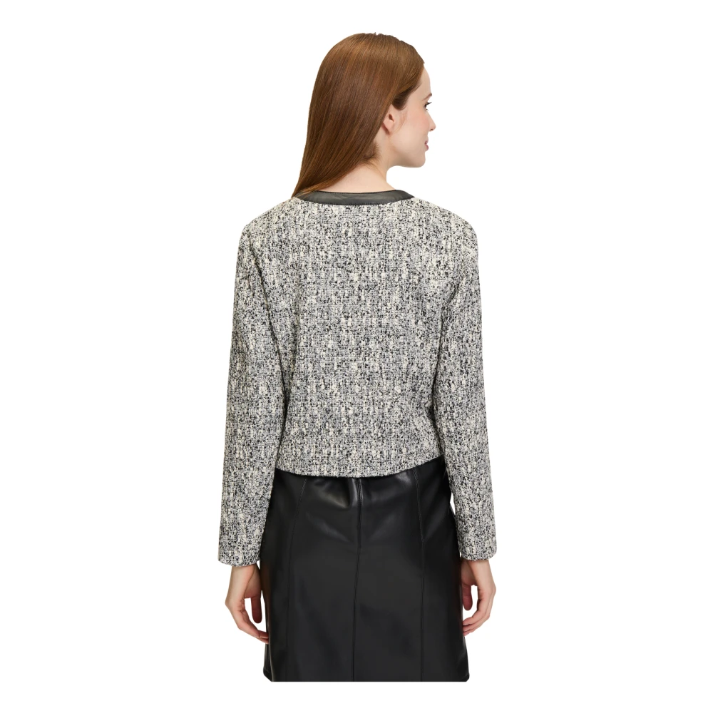Betty Barclay Multicolor getailleerde blazerjas Black Dames