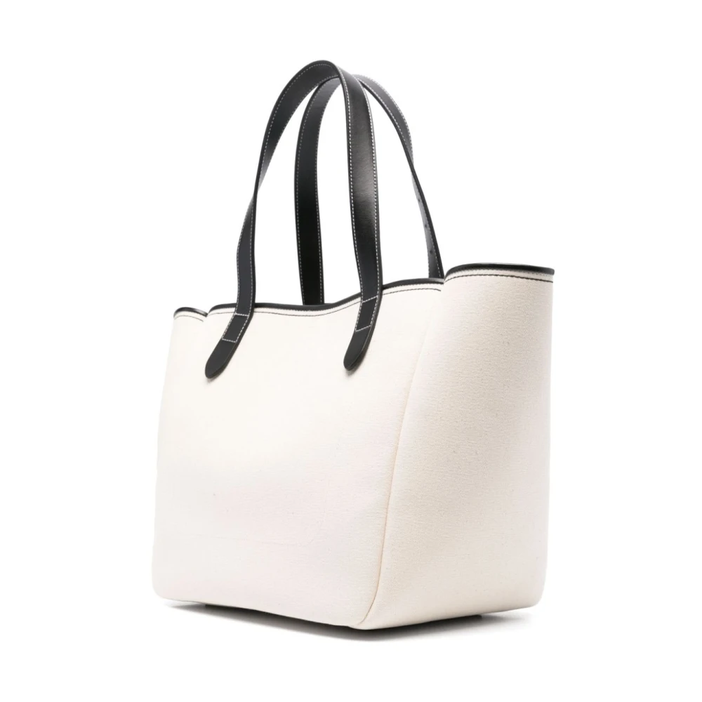 JW Anderson Beige Tas met Striksluiting White Dames