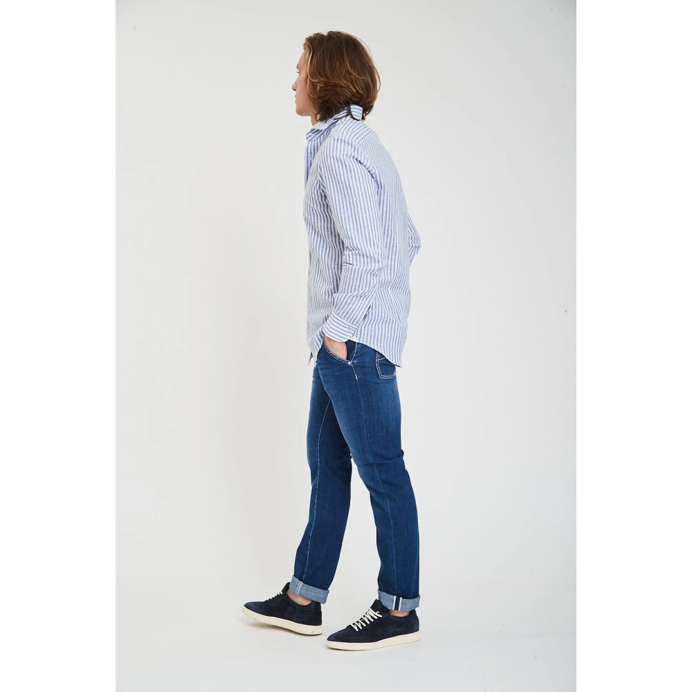 Mazzarelli Casual Shirts Multicolor Heren