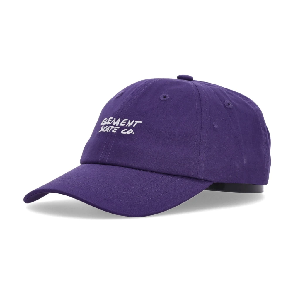 Element Lila Böjd Skärm Bomullkeps