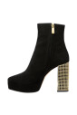 bottine-plateforme-noire-style