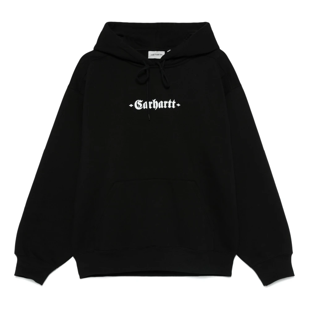Carhartt WIP Katoenen Hoodie Greatest Hits Black Heren