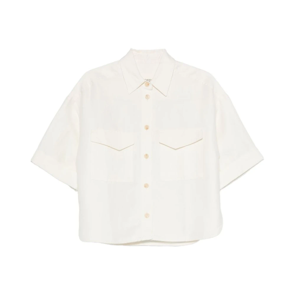 Closed Women's White Shirts, M, Oversized Shirt