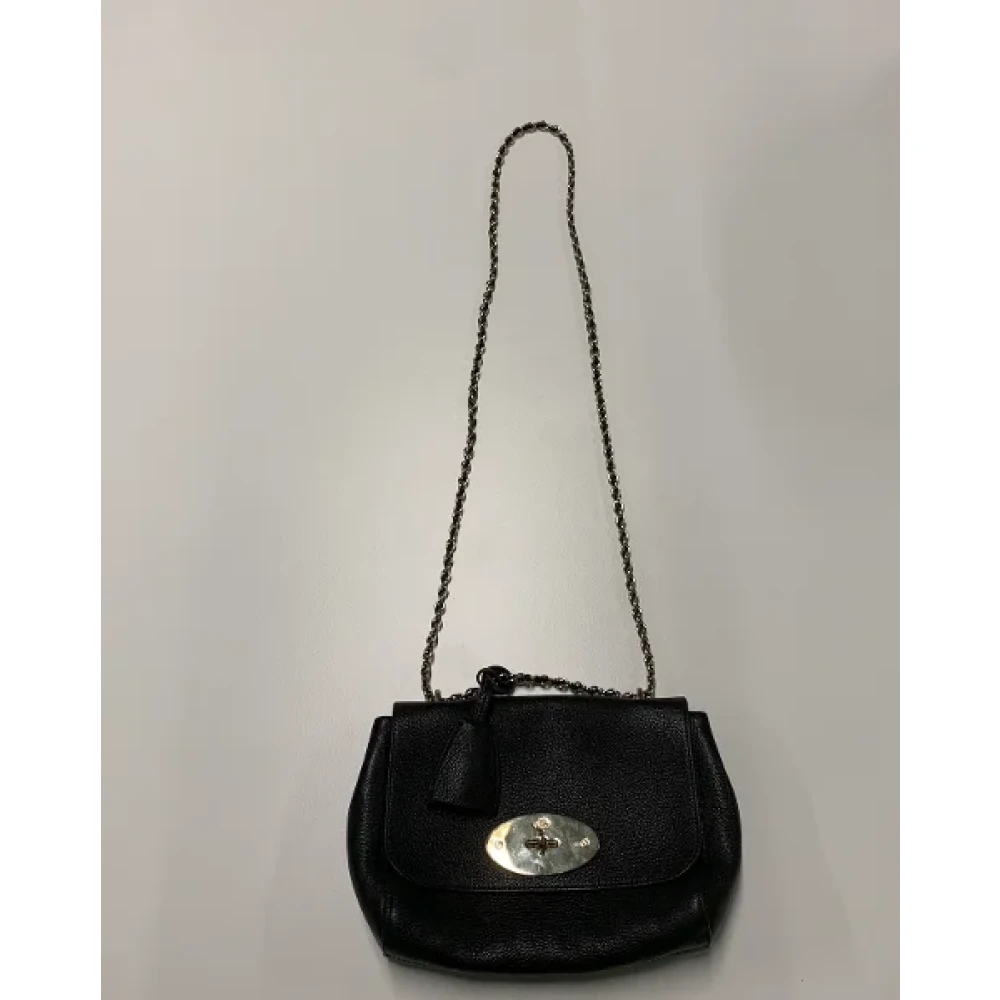 Mulberry Pre-owned Leather crossbody-bags Black Dames