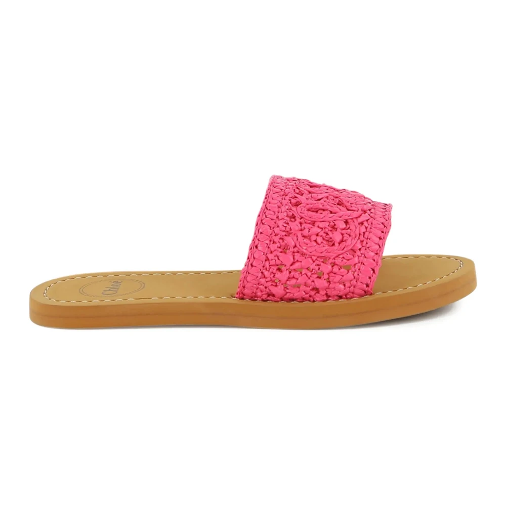 Chloé Girls Pink Kids Sandals, 31 Eu, Sandals