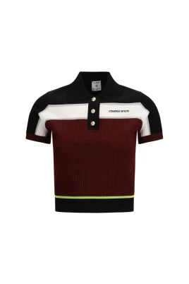 Multicolor Viscose Polo Shirt