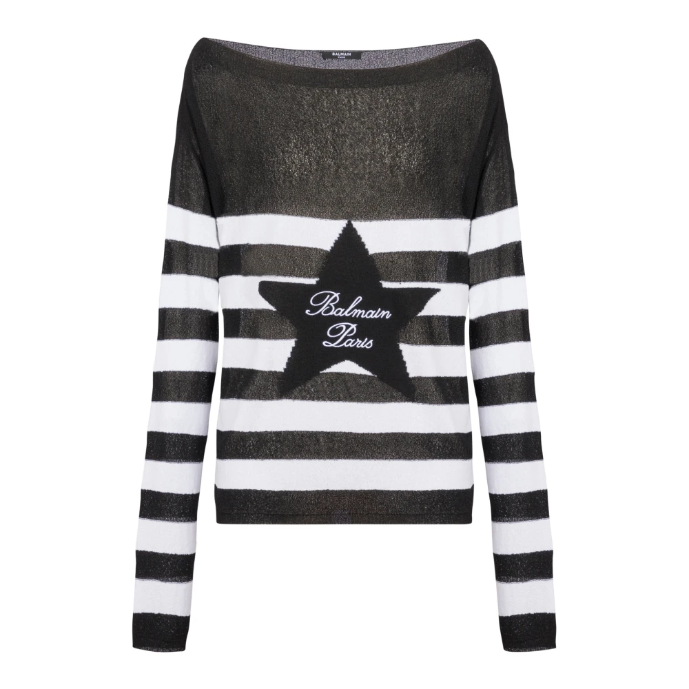 Knitwear > Round-neck Knitwear - - Balmain - Modalova