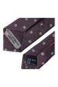 cravate-en-soie-a-pois-violets