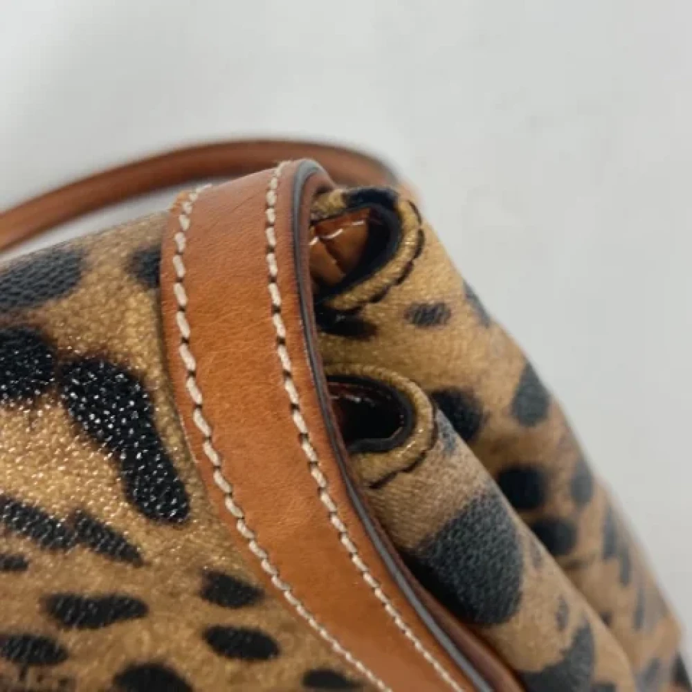 Dolce & Gabbana Pre-owned Fabric totes Brown Dames
