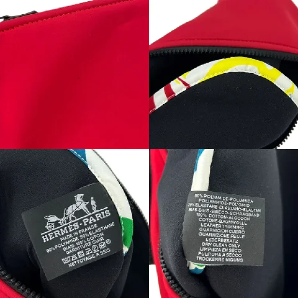 Hermès Vintage Pre-owned Plastic clutches Red Dames