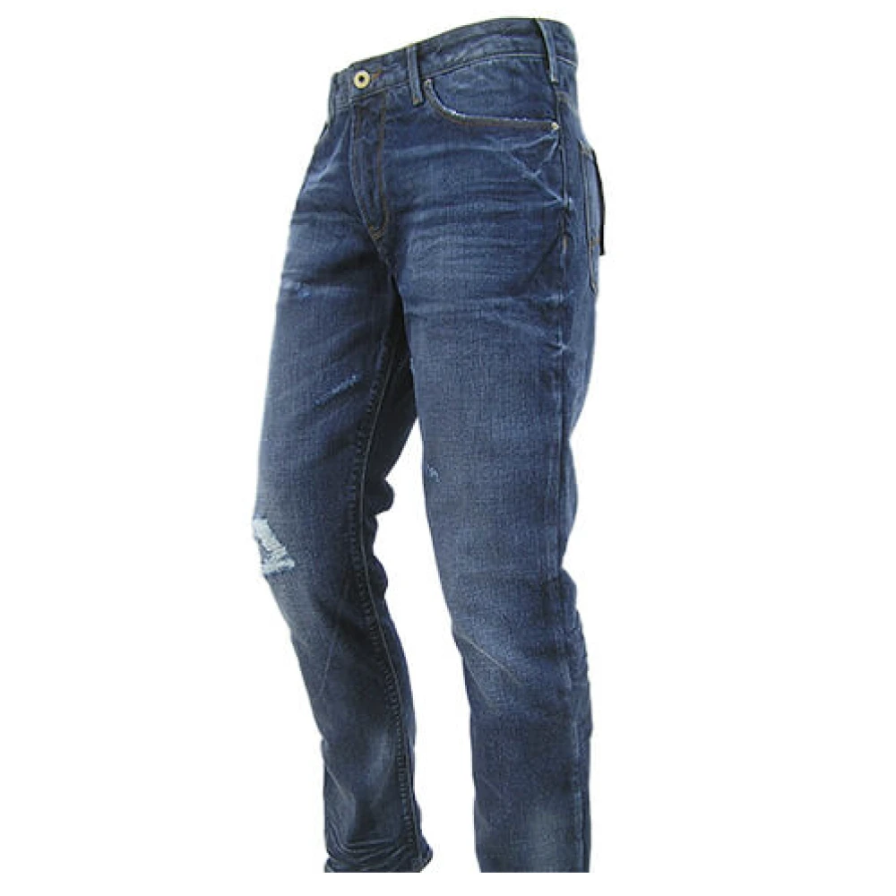 Emporio Armani Casual Rechte Pijp Jeans Blue Heren