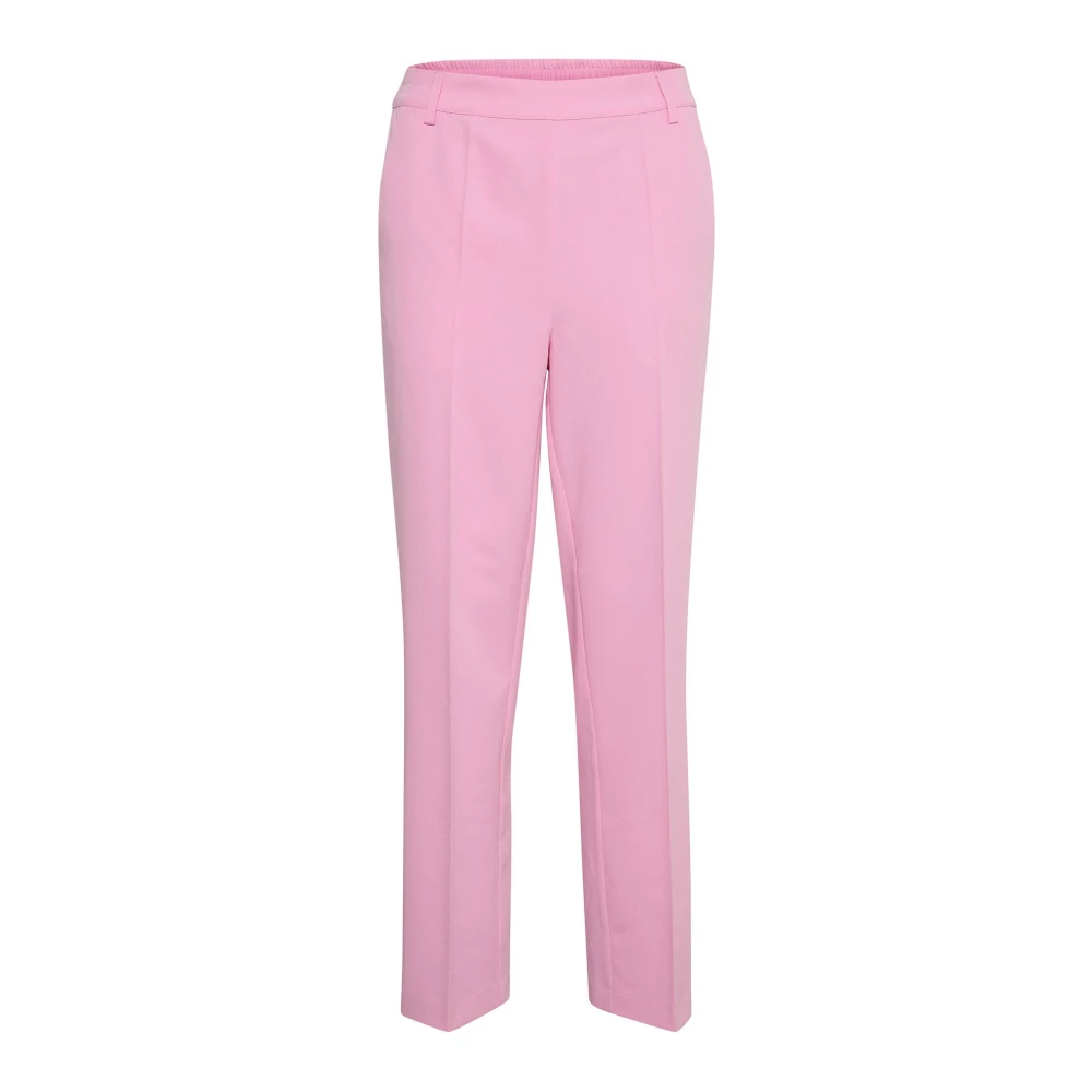 Kaffe - Rosa Frost High Waist Hose - Trousers - Damen - Rosa - 3XL - Bild 4