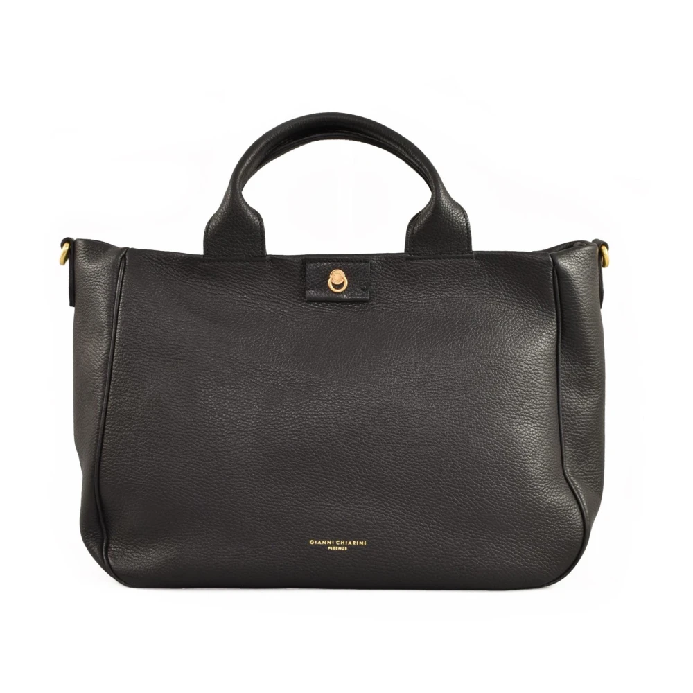 Gianni Chiarini Leren Handtas Black Dames