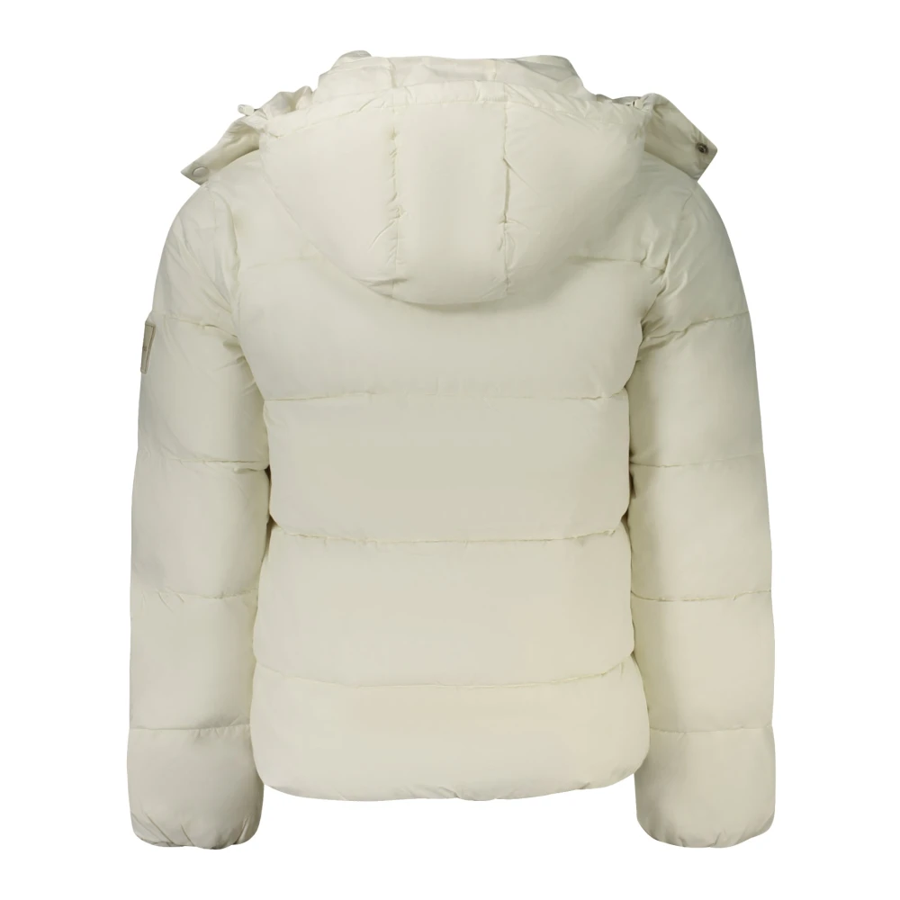 Calvin Klein Witte Hoodie met Print White Heren