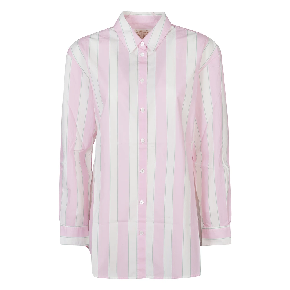 Mc2 Saint Barth Pink Shirts, Female, M, Brigitte Shirt
