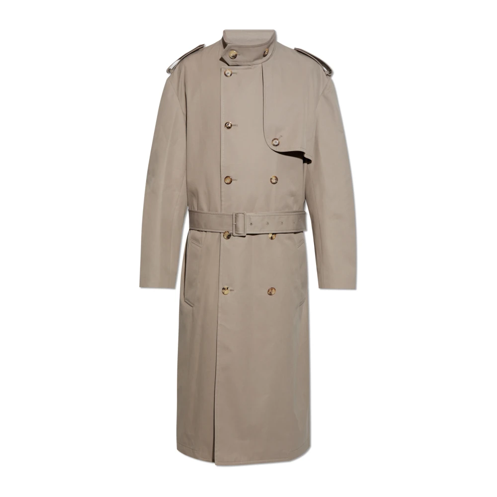 Moschino Losvallende trenchcoat Gray Heren