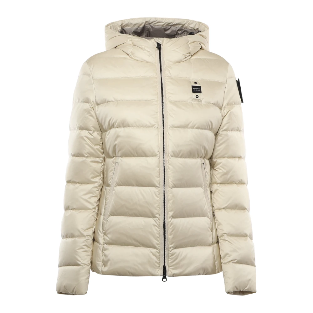 Blauer Women's Beige Winter Jackets, M, Winter Jacket