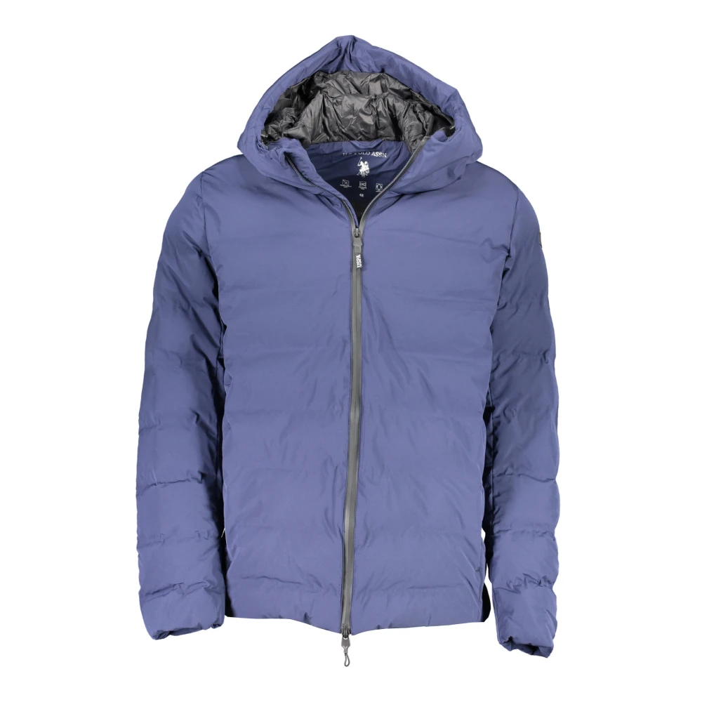 U.s. Polo Assn. Blauwe Hoodie met Zakken en Logo Blue Heren