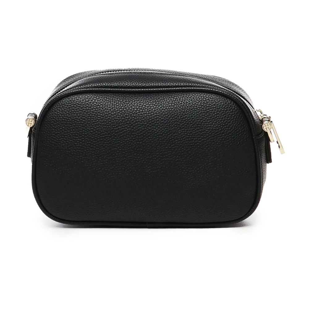 V73 Zwarte Schoudertas met Ritssluiting Black Dames